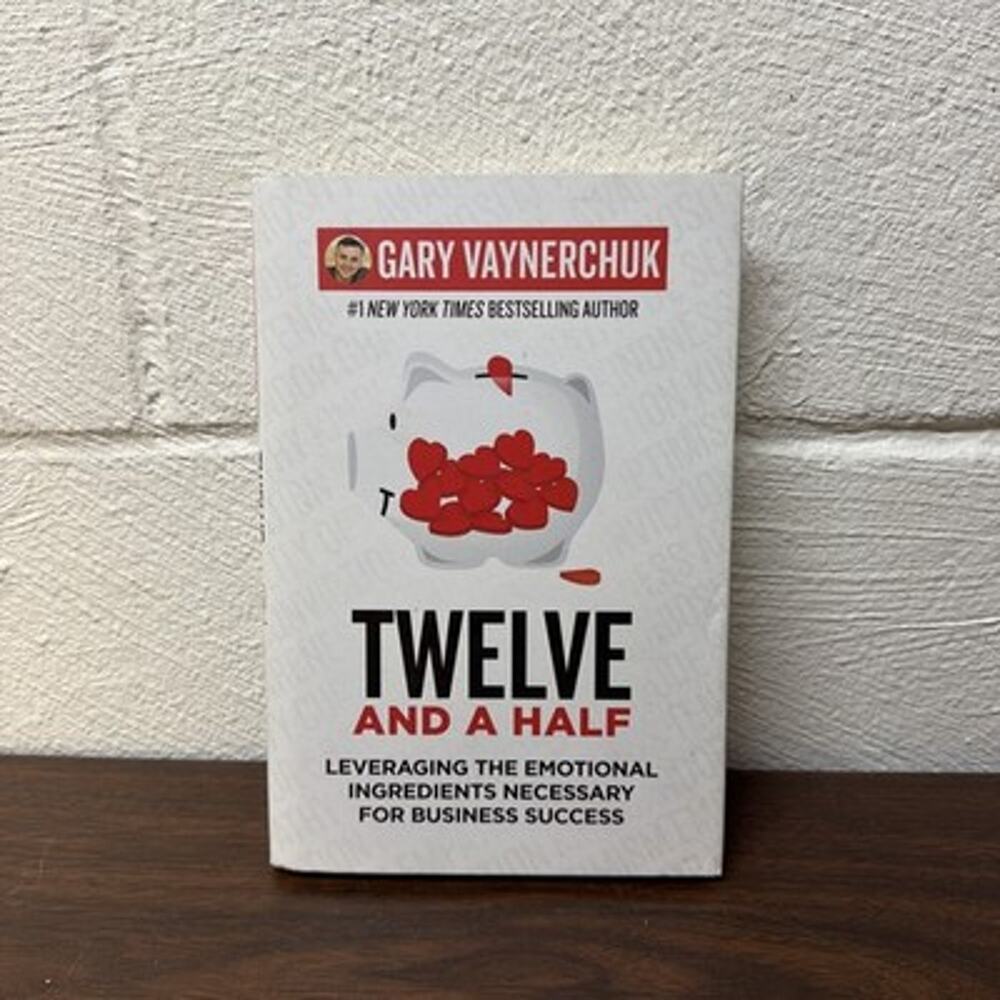 Twelve And A Half by Gary Vaynerchuck Gary Vee Book Hard Cover First Edition